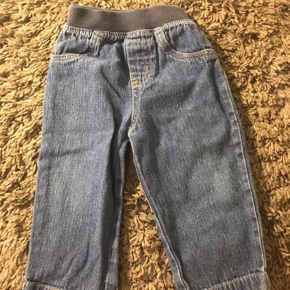 Light-Wash Denim Jeans